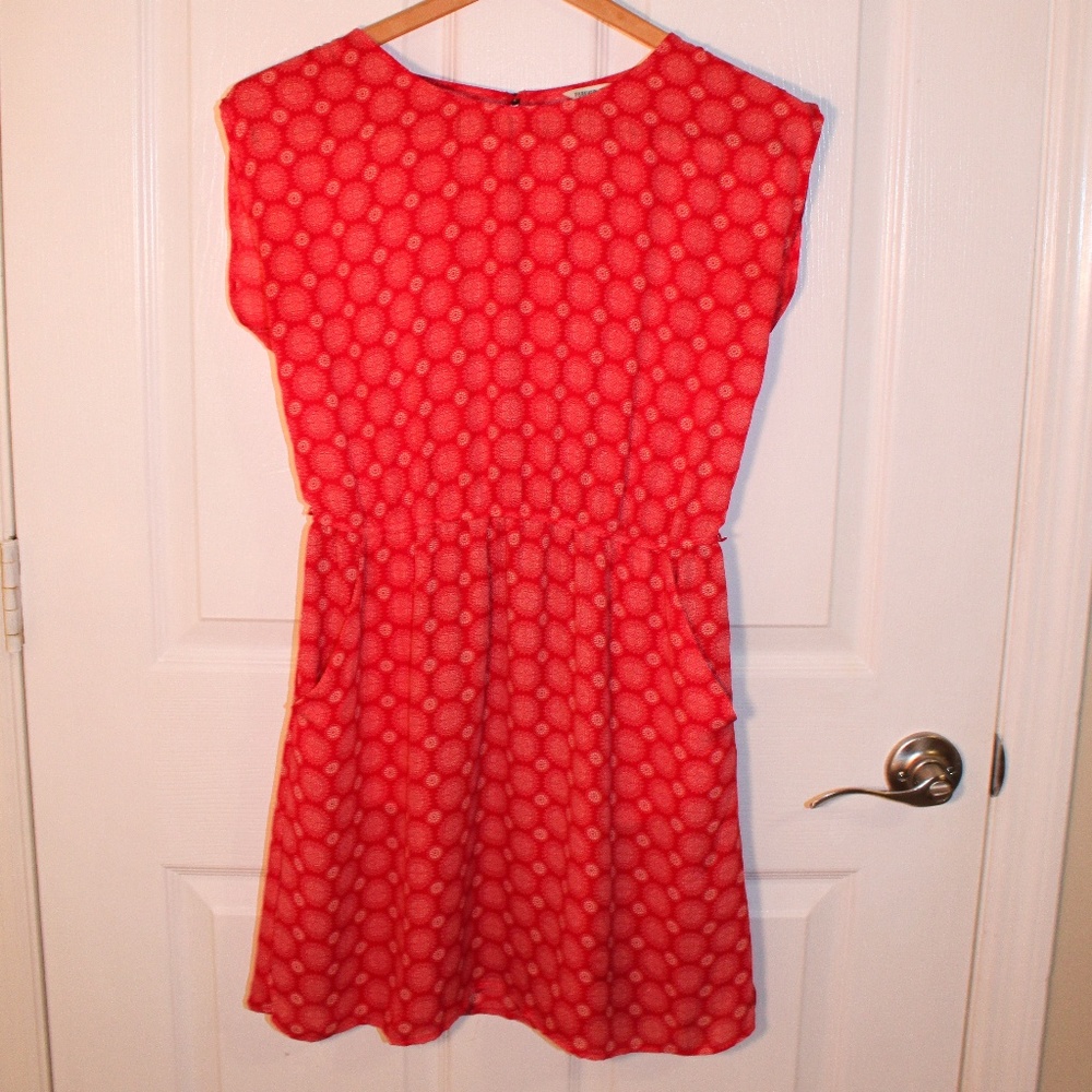 Red Medallion Dress